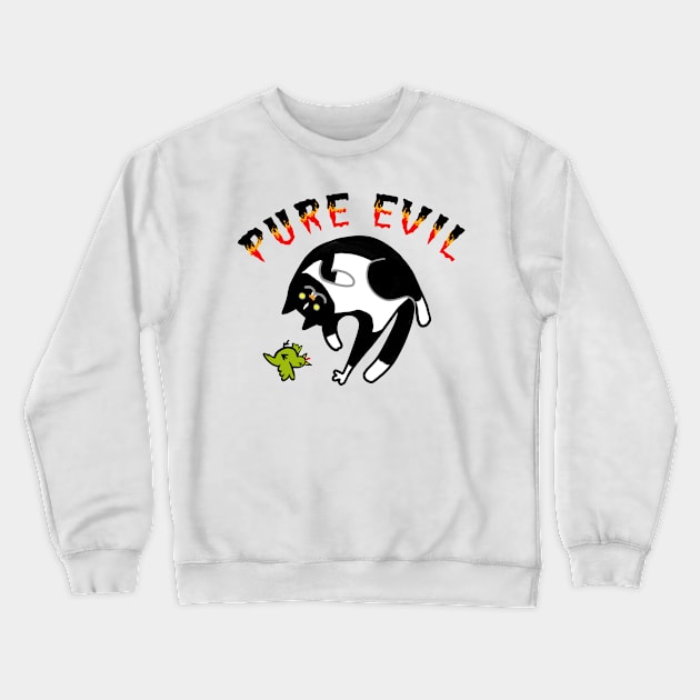 Pure Evil 02 Crewneck Sweatshirt by Lorey